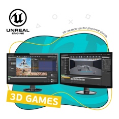Unreal Engine 4. Игровой движок - КИБЕРшкола программирования для детей, компьютерные курсы для школьников, начинающих и подростков - KIBERone г. Элиста